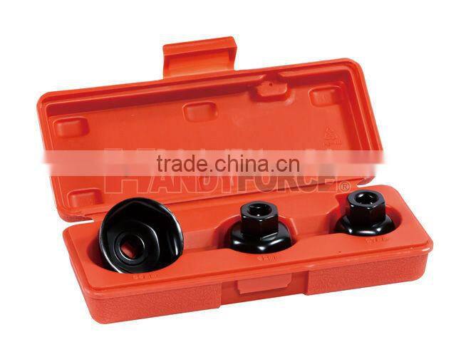 3PCS Housing Type Oil Filter Cup / Auto Repair Tool / Lubricating And Oil Filter Tool