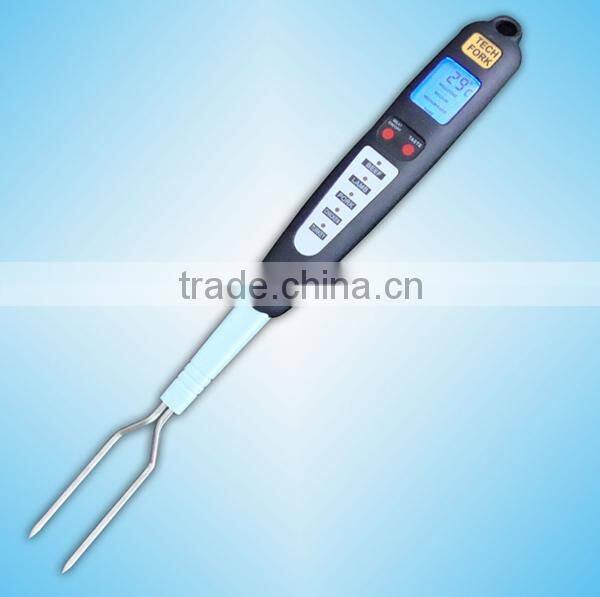 For BBQ Digital Meat Thermometers LCD fork Style