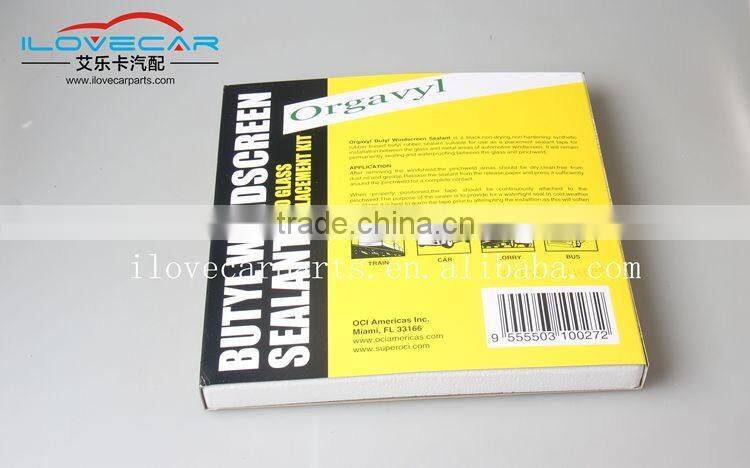 NEW product BUTYL WINDSCREEN SEALANT xyg auto glass raplace Solid sealant,car kit S-shape SEALANT