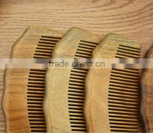 Hot sales luxury Promotional wooden hair comb
