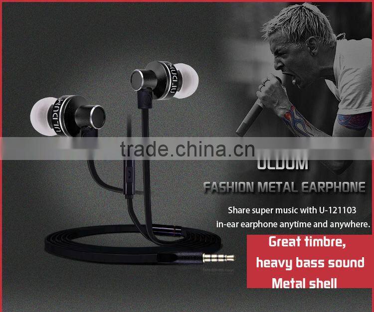 Electronic 2015 ULDUM ear hook earphone headphones, noodle wire earphone