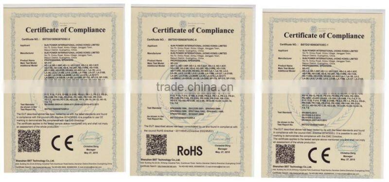 HK-10 spe audio 10 inch portable KTV speaker