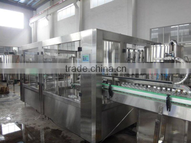 small capacity 3in1 mineral spring water production line/plant