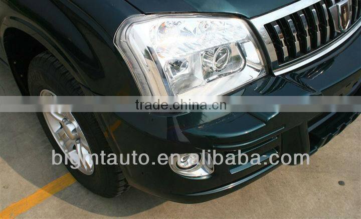 China-made Jinbei High Power Diesel Pickup Trucks/Double Cabin Pickup Truck With 4JB1 engine