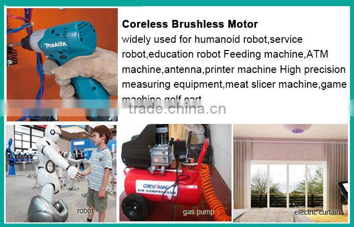 Low noise cordless power drill motor 30v brushless motor with controller