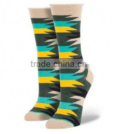 Winter Warm Blue Black Toe Womens Unisex Footie Custom Combed Cotton Socks