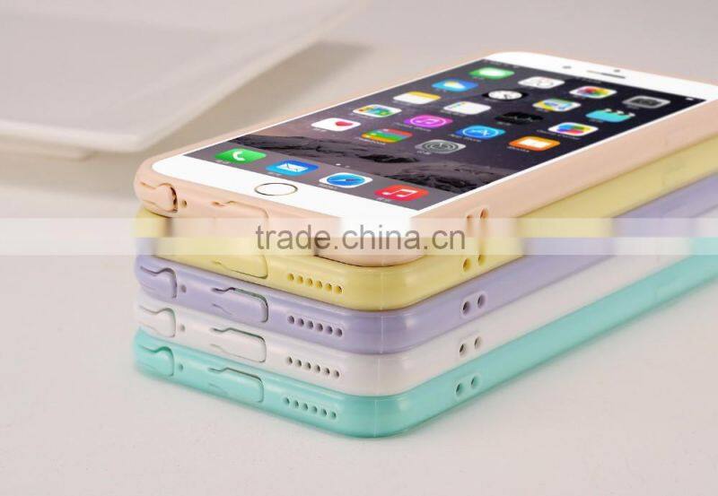 Bulk Buy From China Plastic Equipment Case with TPU Bumper For iPhone 6