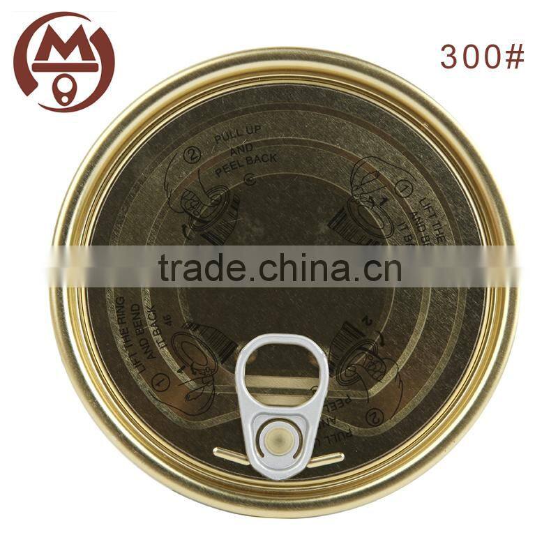 300# tomato paste can lid full open EOE