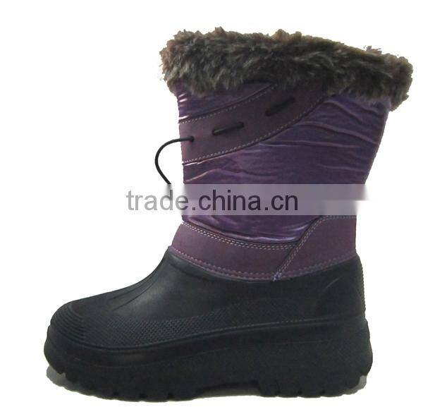 Children snow boot fur lining winter kids snow boots snow boot waterproof snow boots