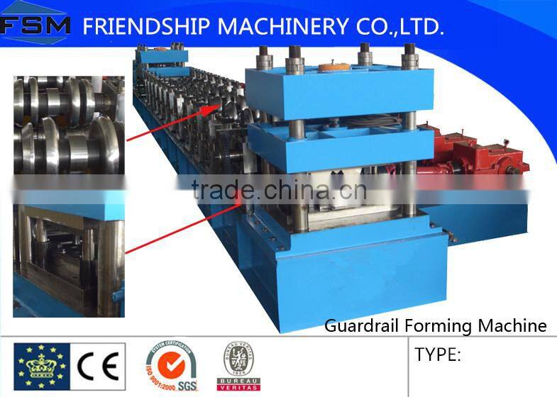 W Beam Guard Rail Roll Forming Machine for Highway Guardrail