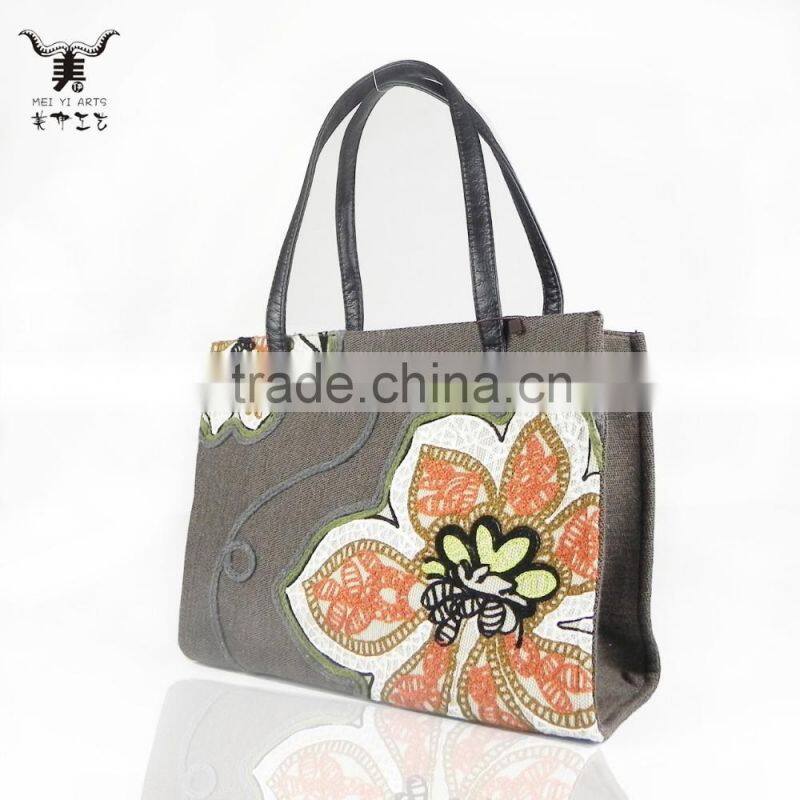2016 New Embroiedery Tote Bag for Women