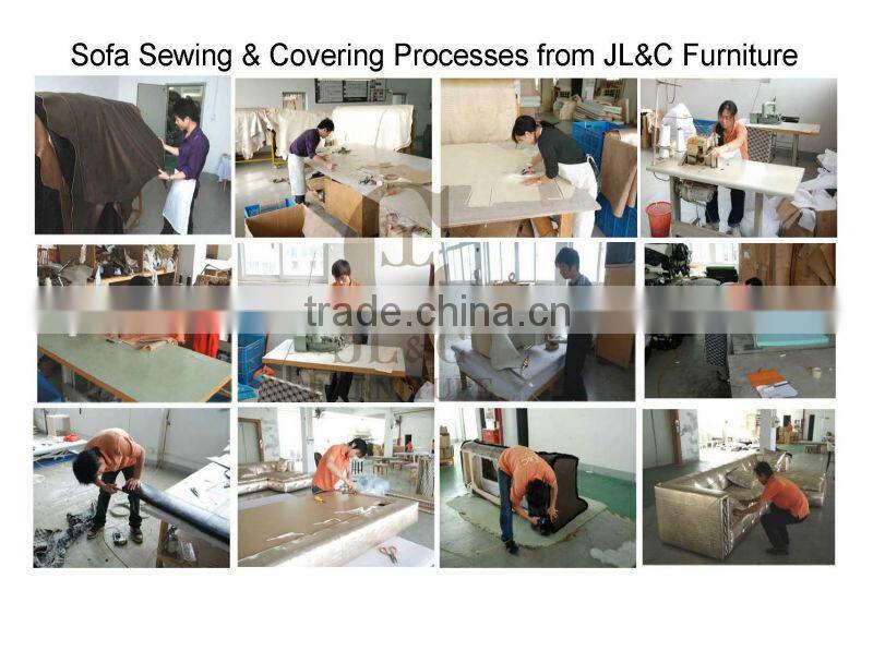 JS17 Living Room Furniture Top Layer Leather Sofa Sectional Sofa From JL&C Luxury Home Furniture New Sofa Designs