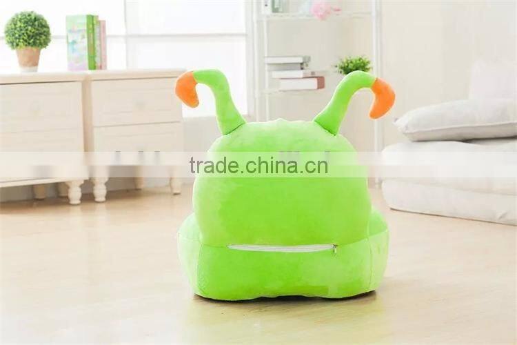 lovely cartoon animal model mcdull piggy kids' lazy small plush soffa