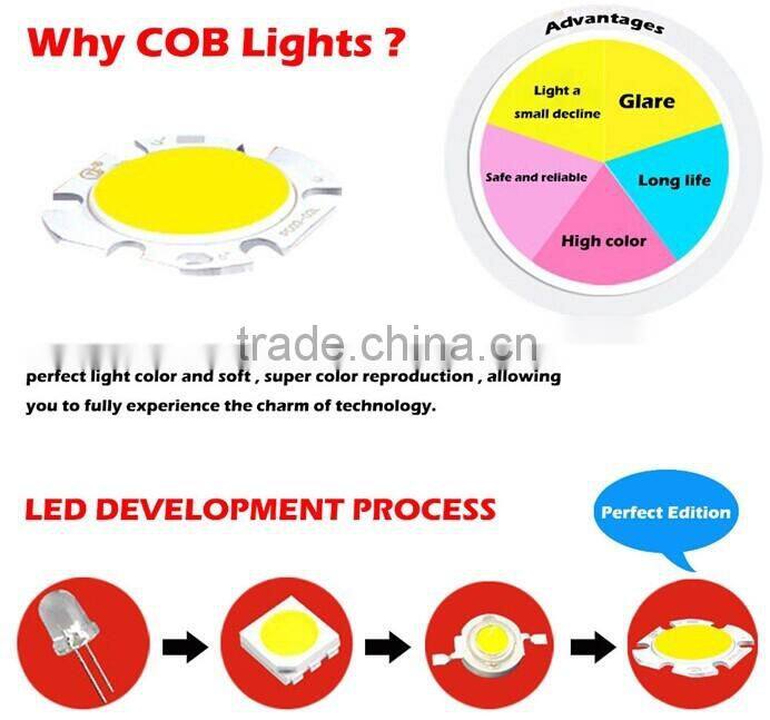 high quality 15w cob led downlight with 90mm cut hole