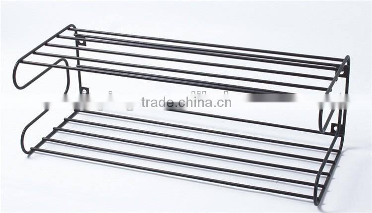 Foshan Manufacturer DIY Metal Wire Shoe Rack Wholesale