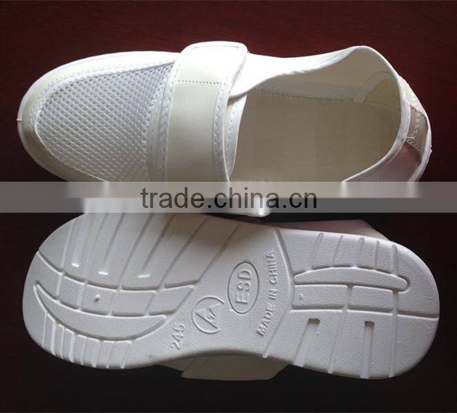 Cleanroom Factory Work ESD PVC Mesh Shoes