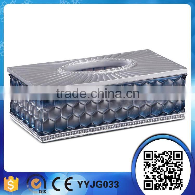 polyresin decorative toilet paper box holder