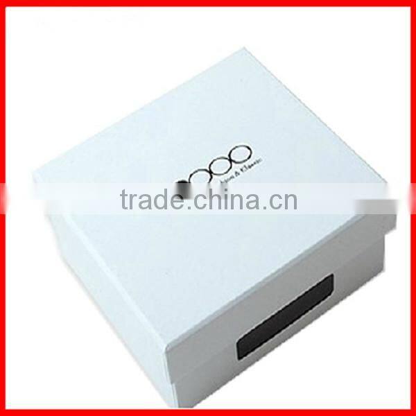 Luxury White Custom Cardboard Tie Gift Packaging Box Wholesale