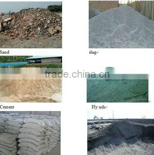 simple concrete brick making machine