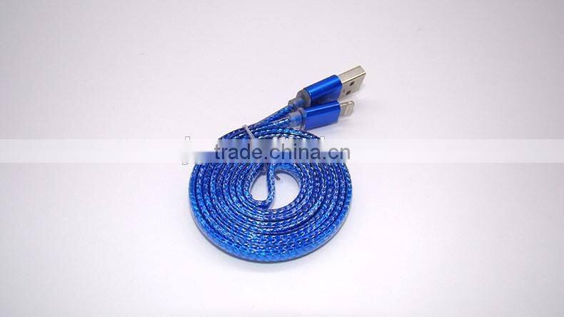 2016 High Quality Fast Charging Sync 5Pin/8Pin Micro USB Data Cable for Smart Phone