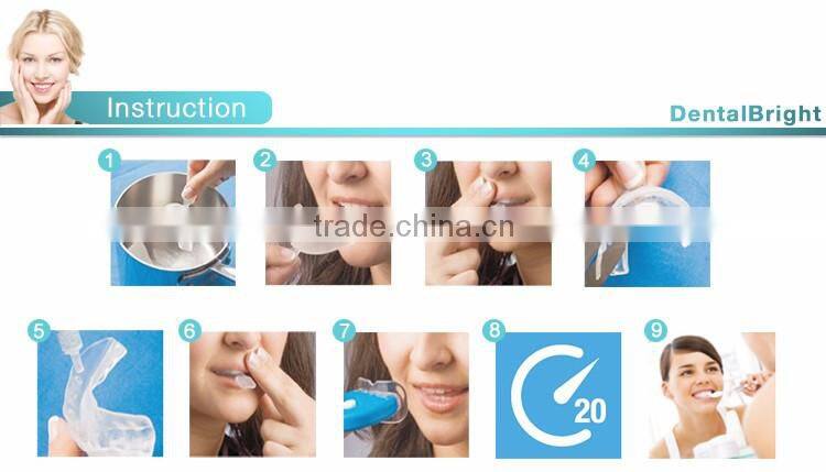 Home Use Teeth Whitening Gel Kit With Batery Light