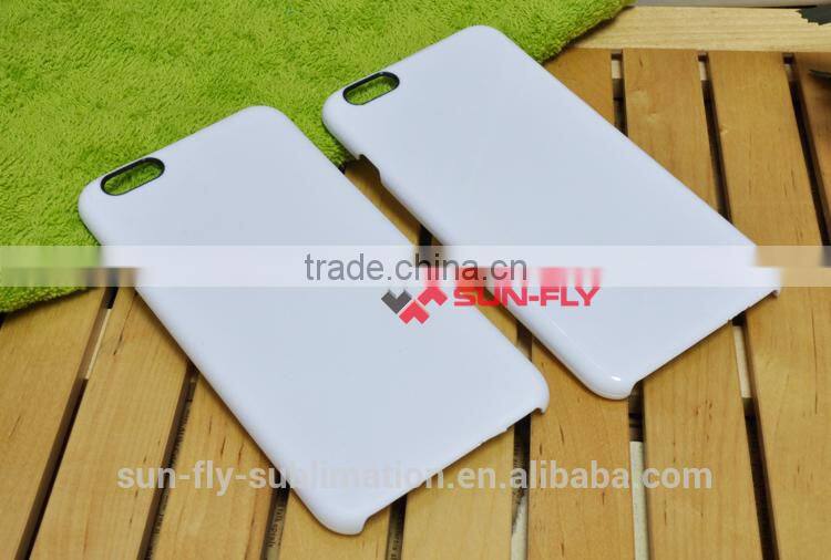 3D film case for Iphone 6 plus 3d sublimation blank mobile phone case design your own phone case, customize phone case