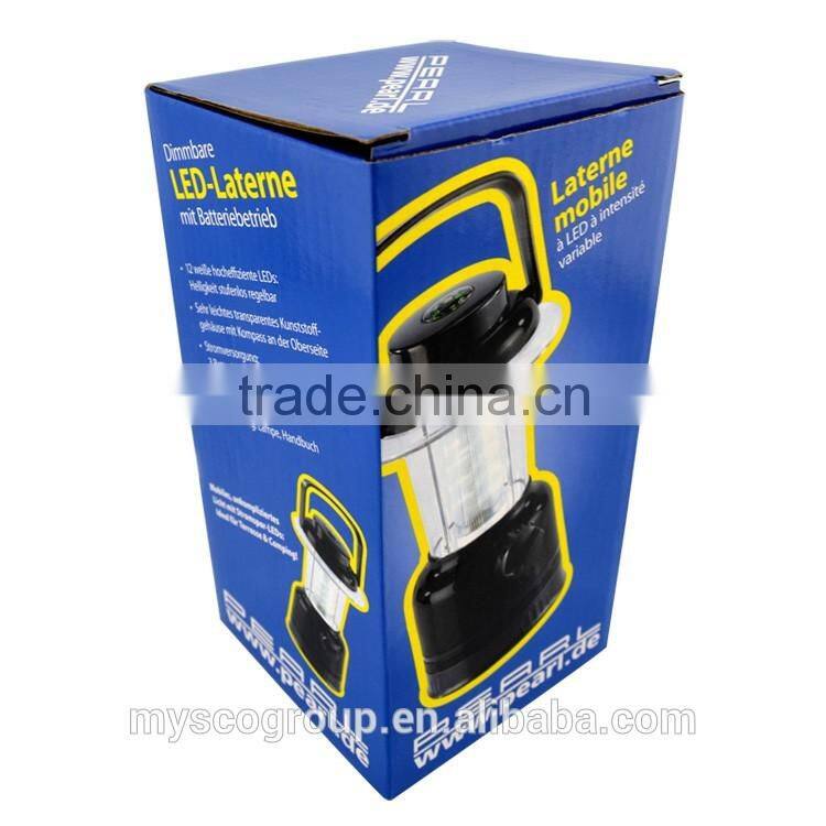 12 LED CUTTING CAMPING LANTERN Outdoor camping lamp