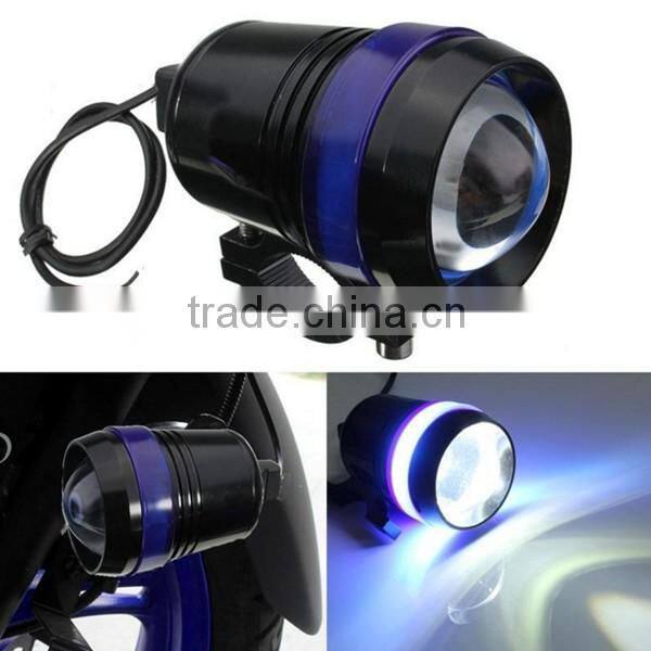 Laser cannon U3 LED projector light for motorcycle headlight conversion