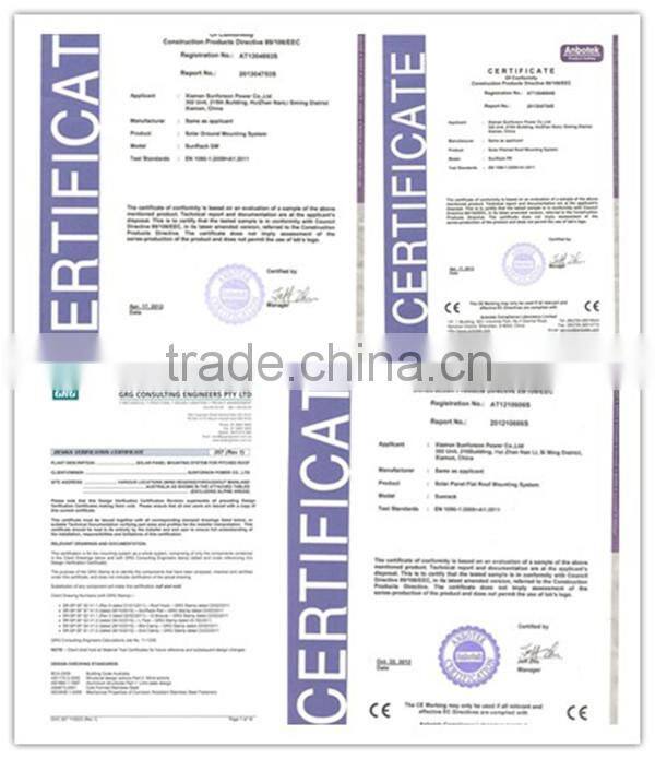 solar racking solar power system