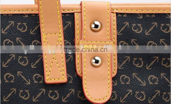 new design pu leather bags ladies casual tote handbags