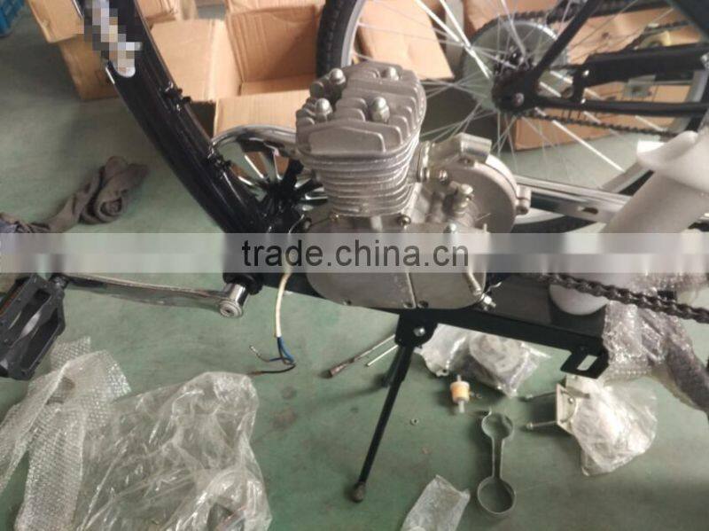 2016 2 Strokes gas motor chopper bike with fashion design