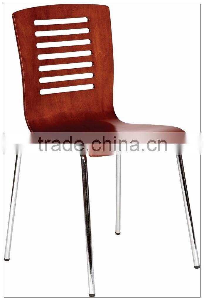 TDC-115 bentwood seat restaurant chair	bentwood office chair	bentwood seat iron chair