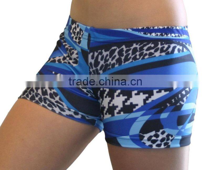 Women Dri-Fit Athletic Fitness Dance Yoga Shorts Compression Running Gym Shorts