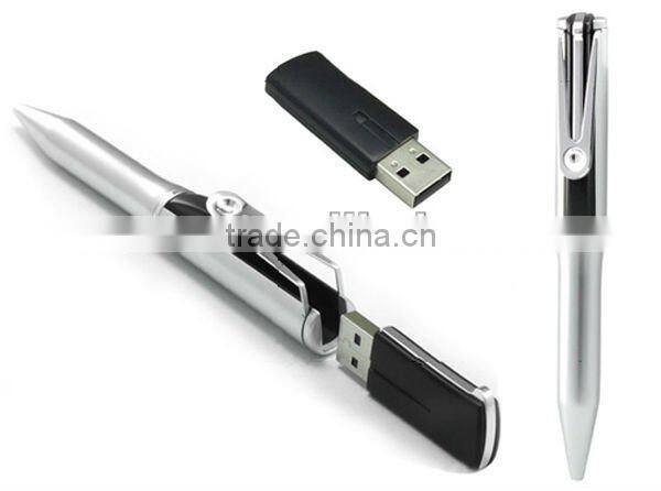 Cheap pen shape metal usb memory stick