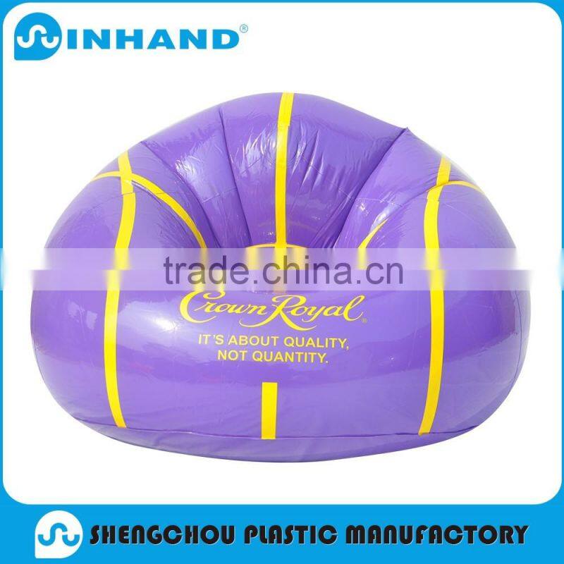2016 0.25mm Thickness Transparent PVC Backrest Inflatable Red Sofa/sexy sofa/sofa design