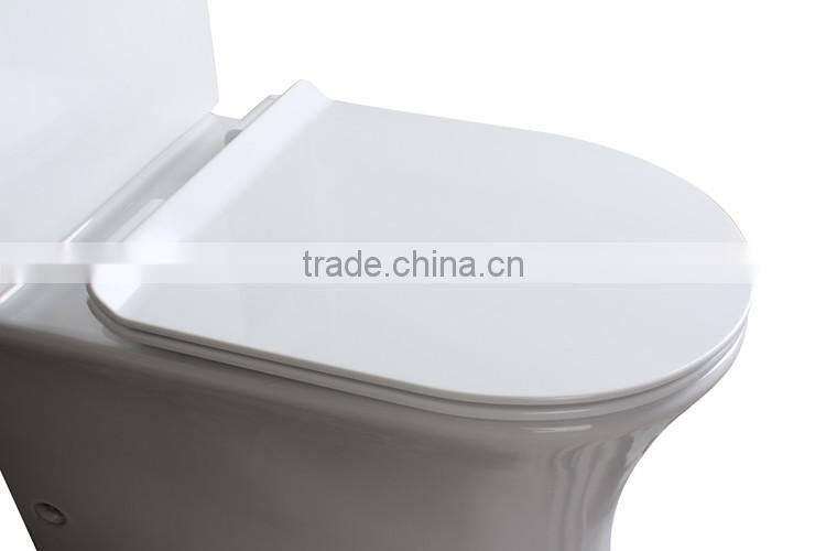 euro toilet seat with soft closing hinges