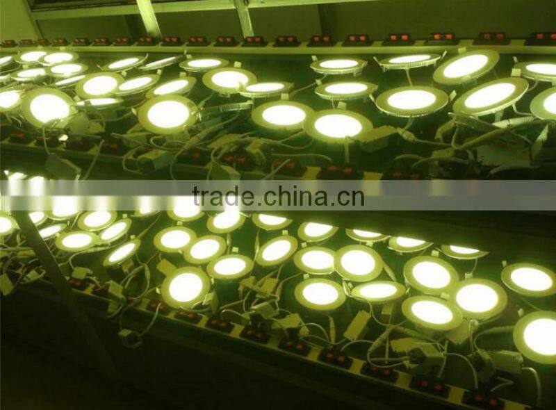 manufacture supply cheap price high quality new product led panel light 18w round