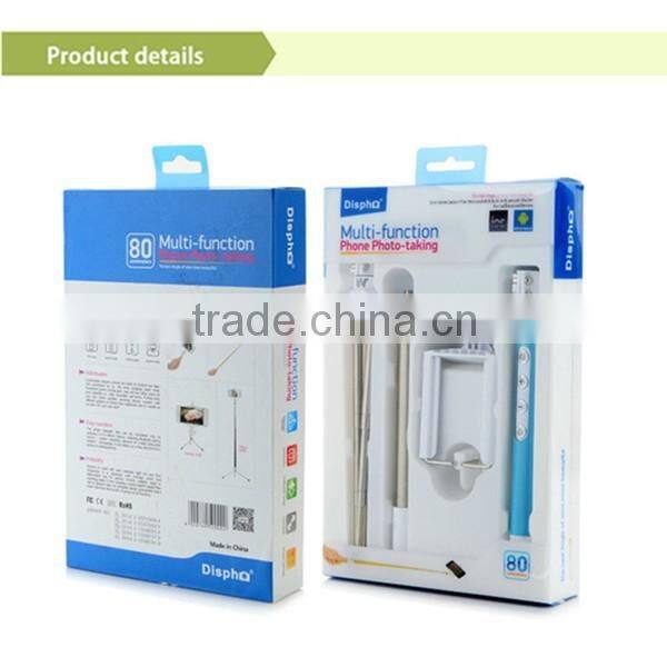 Zoom Function Adjustble Monopod Carbon Fiber Telescopic rod, Flexible monopod, for Android phone CL-64-1