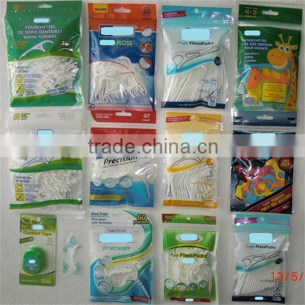 dental floss pick, shred resistant toothpick, FDA certification,
