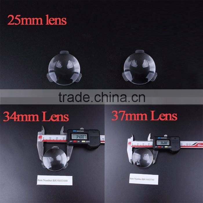 Biconvex Lenses for Google Cardboard VR Project 25/34/37mm Diameter 45mm Focal Length