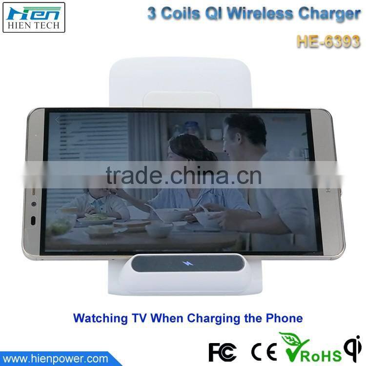 For iPhone 6 plus and iPhone 6s plus Qi Wireless Charger Receiver Case mobile phone battery charger accessories