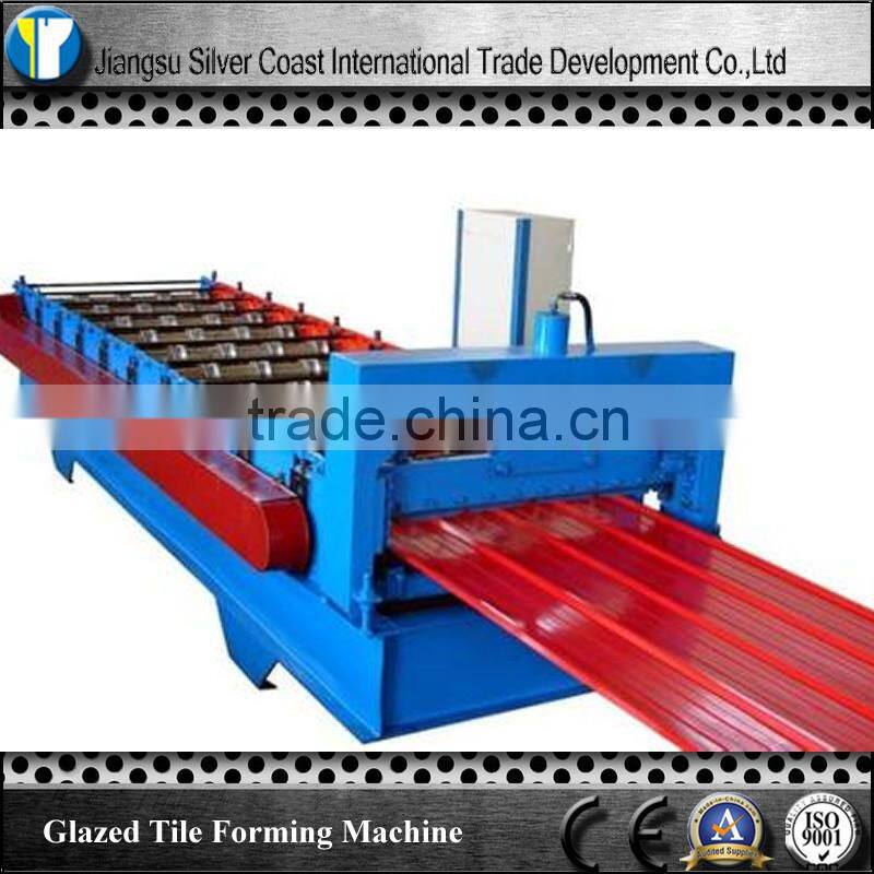 Cheap Steel Glazed Tile Forming Machine with ISO and CE Certification