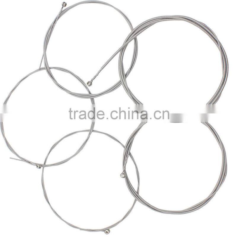 5pcs Electric Bass String Set Nickel Plated Steel Accessory .040-.125