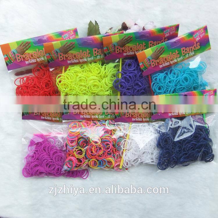 CE Top quality Loom Bands, multi-color Rubber Bands