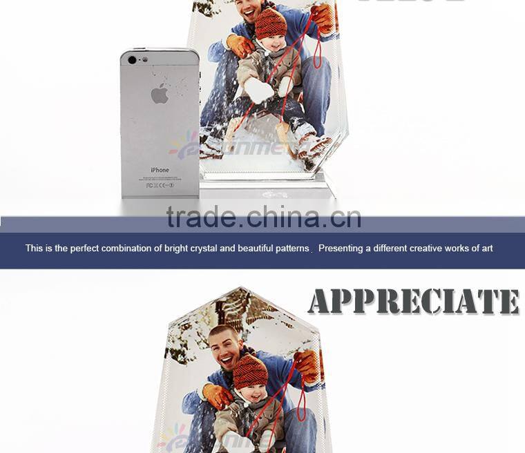 Blank Sublimation crystal as a wedding gift (BXP01))