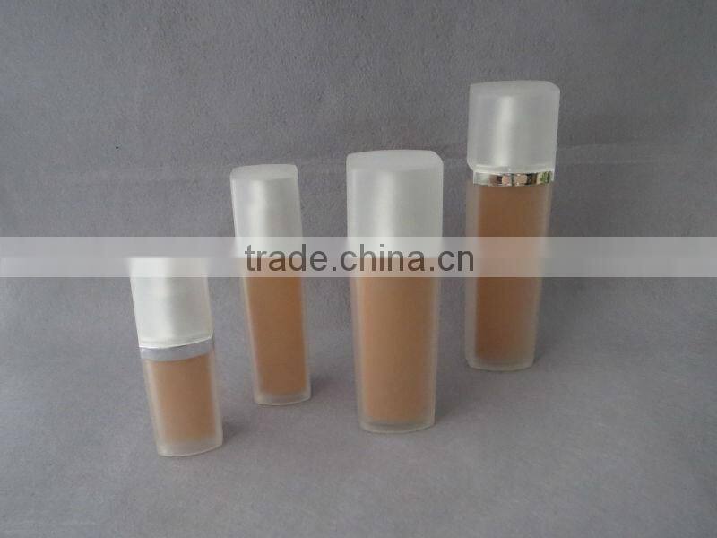 colorful cosmetic acrylic lotion bottle