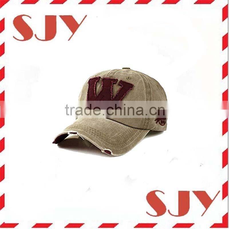 Low Profile 6 Panel Vintage Adjustable Snapback Hat