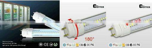 TUV CB SAA C-TICK approved 1200mm IP65 16W 100lm/W cooler use t8 led tube 1200mm