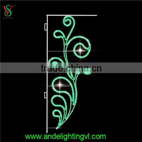 New display pole neon sign street decorative led lighting