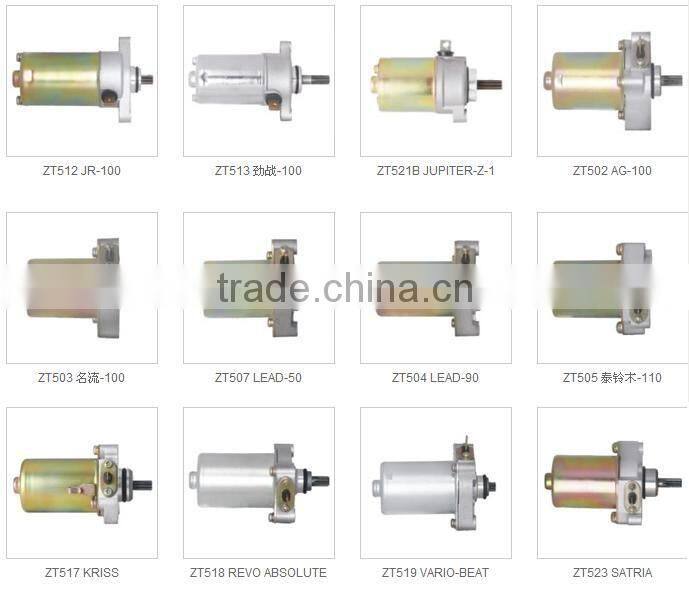 JOG 50 Starter Motor ,JOG Scooter Starter Motor ,JOG 50cc 3KJ Motorcycle Starter Motor